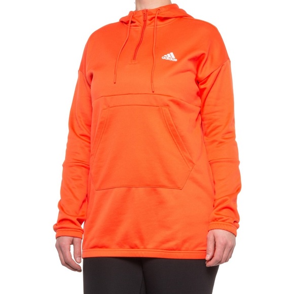 🚨EXPIRES🔜🆕 adidas New A Graphic Hoodie orange size large - Picture 4 of 14
